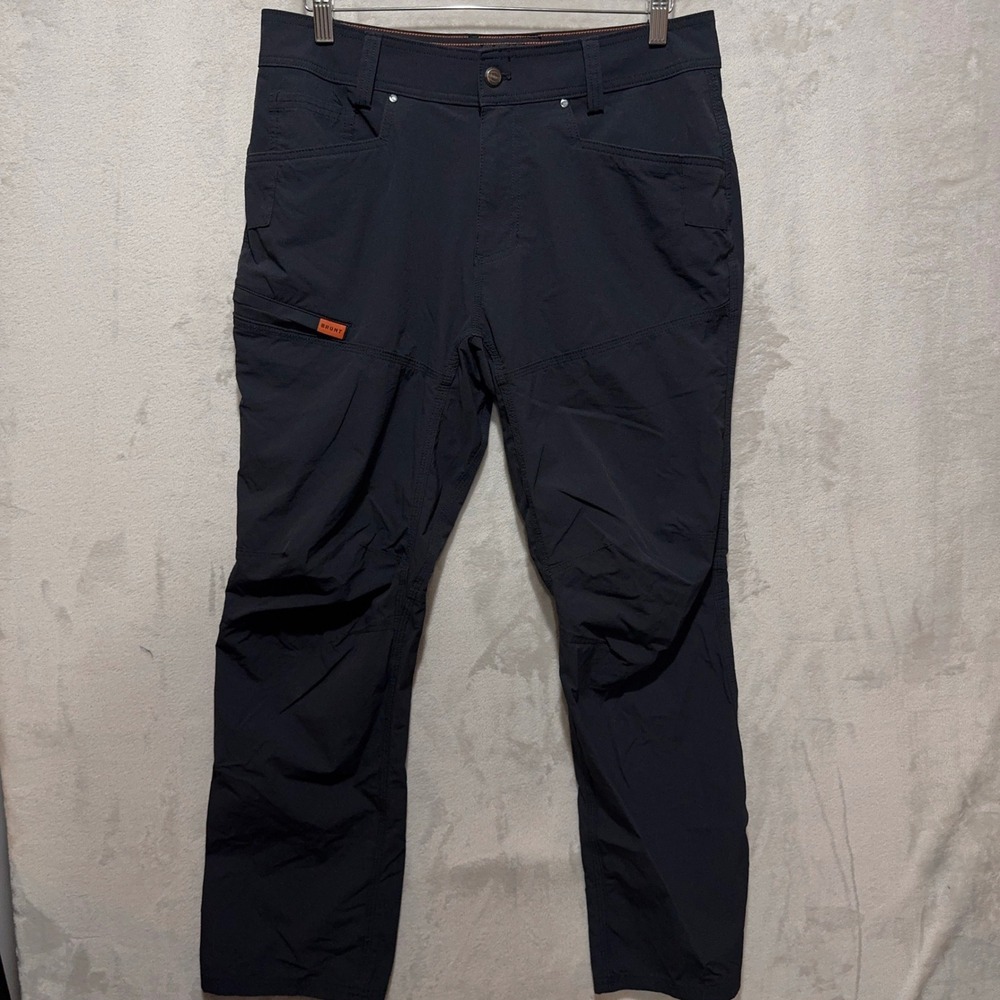 BRUNT The Costello Tech Pant Mens 32 Black Work Outdoor Utility Trousers